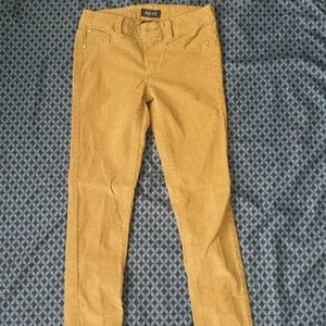Pants corduroy tan